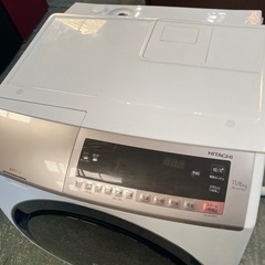 日立ドラム洗濯機　11キロ乾燥6キロ♻️配達設置無料♻️の画像