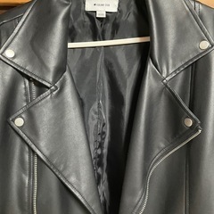 レディース　レザージャケットの画像