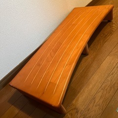 （お話中）木製　玄関踏み台 の画像