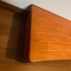 （お話中）木製　玄関踏み台 の画像