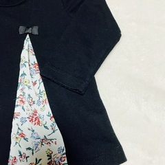 ⑥ベビー 長袖 トップス カットソー 80cmの画像