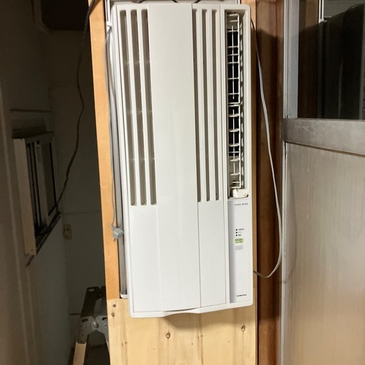決まりました‼️窓はめ込みしきエアコン