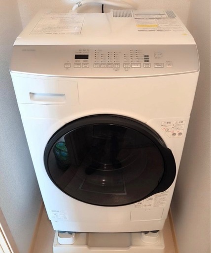 アイリスオーヤマ　2021年製　ドラム式洗濯乾燥機　FLK832