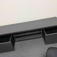 テレビ台 ブラックの画像