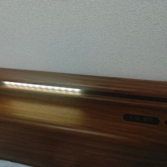 シングルベッドフレーム LEDライト付きの画像