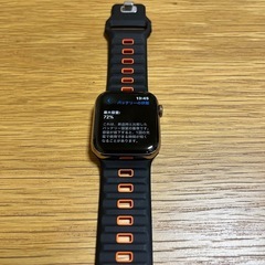アップルウォッチ5 ステンレスゴールド 44mm  早い方は多少の値下げ可能です。の画像