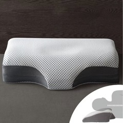 ニトリ　横向き寝がラクなまくら(替えカバー付き)の画像