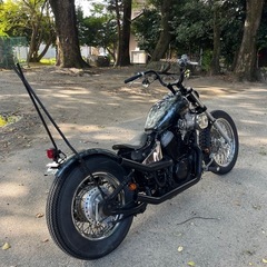 スティード400 nc26 チョッパー　カスタムの画像