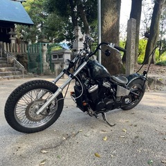 スティード400 nc26 チョッパー　カスタムの画像