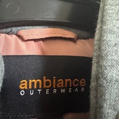 ambiance ピンク フライトジャケット Mの画像