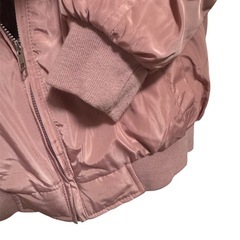 ambiance ピンク フライトジャケット Mの画像