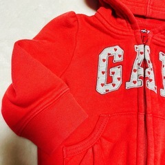 ⑧ベビー パーカー GAP 80cmの画像