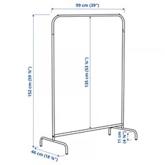 IKEA ハンガーラック MULIGの画像