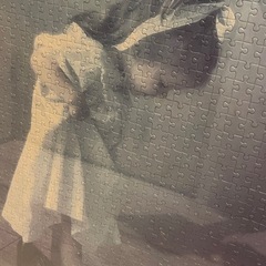 レトロジグソーパネル　リトルレディの画像