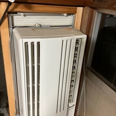 決まりました‼️窓はめ込みしきエアコンの画像