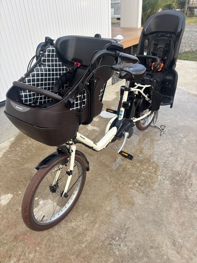 【受付再開】　電動自転車　３人乗り　子供乗せ　Panasonic  　ギュットミニDX 
