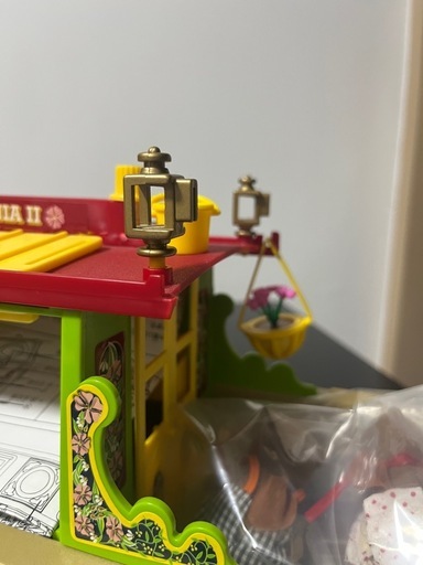 【超レア】シルバニアファミリー エポック社　カナルボート　遊覧船 海外版　箱、取説、おまけにレアなビーバー人形(廃盤　当時品)付き