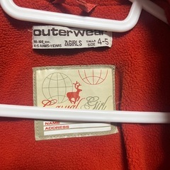 AGIRLS outer wear ナイロンジャケット　ザラ　4〜5歳　これからの季節を暖かく キッズ アウター 子供 の画像