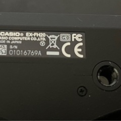 CASIO 一眼レフ　デジタルカメラ  EX-FH20の画像