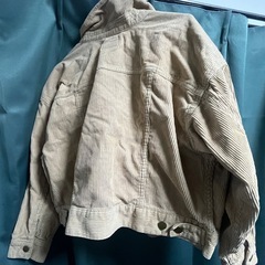 earth music ecology アウター ベージュ コーデュロイ ジャケット フリーサイズの画像