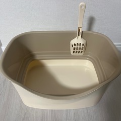 ペット用品　猫用品まとめ売り（猫用トイレ・猫用ベッド・ぱくぱくローラー）Bonbi／おまけ付き🎁の画像