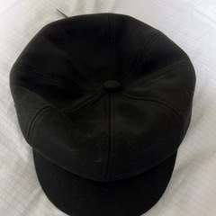 ウール ベレー帽秋冬レトロ 試着のみ 54-58cm　の画像