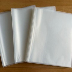無印良品 クリアホルダー a4ワイド 40ポケットの画像