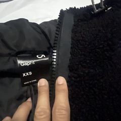 GAPのフード付きボアコートです☺️の画像