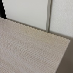 レンジ台 食器棚 収納棚 ホワイト なナチュラルの画像