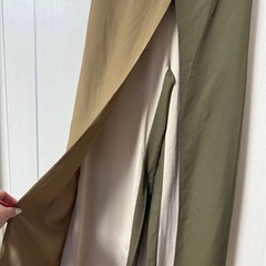 SHEIN すりっとわいどぱんつスリットワイドパンツの画像