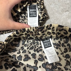 ひょう柄 セットアップの画像