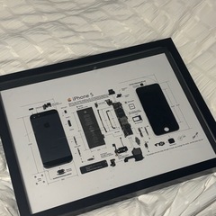 iPhone 5 Black 標本アート の画像