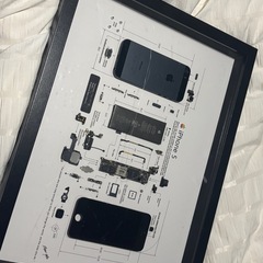 iPhone 5 Black 標本アート の画像