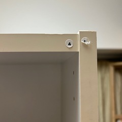 カラーボックス　ホワイト6段の画像