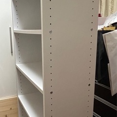 カラーボックス　ホワイト6段の画像