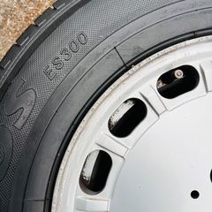 ホイール付きタイヤ1本の画像