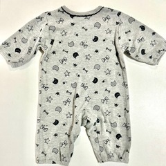 西松屋 長袖ロンパース 50~60の画像
