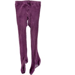 しまむら ベビータイツ 85 パープルの画像