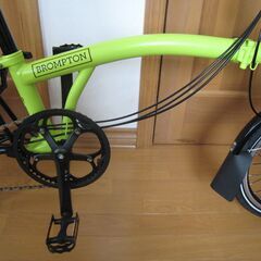 【程度良好】2015年製ブロンプトン M6L ブラックエディション ライムグリーンの画像