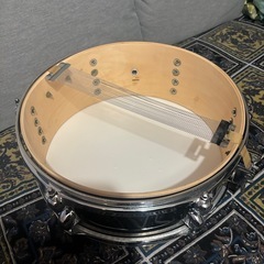 14インチ スネアドラム 小太鼓 ウッド 練習用 インテリア 楽器の画像