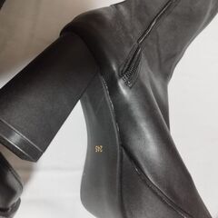 【未使用】24.5 ロングニーハイブーツ　レディースの画像