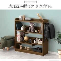 本棚.シェルフ.ラック(色はホワイト)の画像