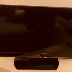 SHARP　AQUOS液晶テレビ１９インチの画像