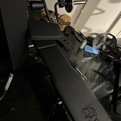 GFCデュアルアジャスタブルベンチ　オプション付きの画像