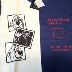 新品未使用メンズ　長袖　ロンT 裏起毛　トレーナー　プリントの画像