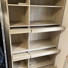 収納ラック　本棚の画像