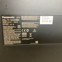 Panasonic 42インチ　液晶テレビ TX-42ASW654の画像