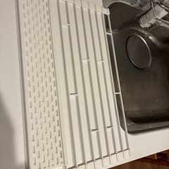 タワーシリコントレー付き　水切り　Yamazaki　の画像