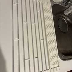 タワーシリコントレー付き　水切り　Yamazaki　の画像