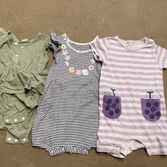 女の子ベビー服80の画像